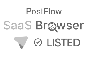 PostFlow - SaaS Browser Verified Badge