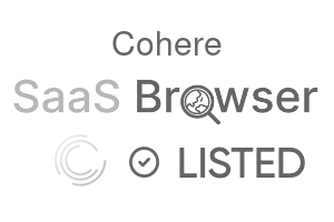 Cohere - SaaS Browser Verified Badge