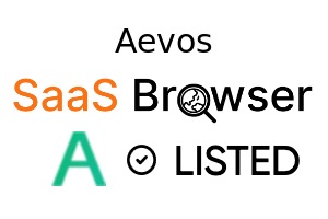 Aevos - SaaS Browser Verified Badge