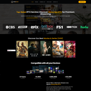 Honey Bee IPTV Screenshot