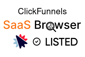 ClickFunnels - SaaS Browser Verified Badge