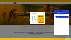 24x7 WP Support Screenshot