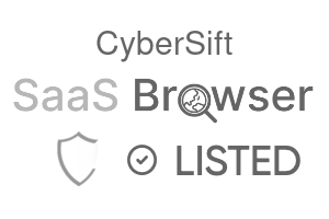 CyberSift - SaaS Browser Verified Badge