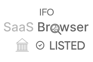 IFO - SaaS Browser Verified Badge