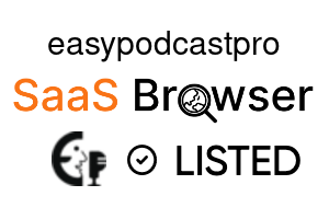 easypodcastpro - SaaS Browser Verified Badge