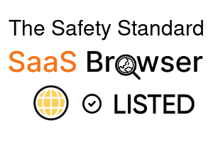 The Safety Standard - SaaS Browser Verified Badge