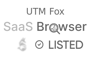 UTM Fox - SaaS Browser Verified Badge