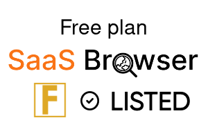 Free plan - SaaS Browser Verified Badge
