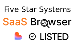 Five Star Systems - SaaS Browser Verified Badge