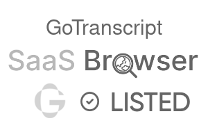 GoTranscript - SaaS Browser Verified Badge