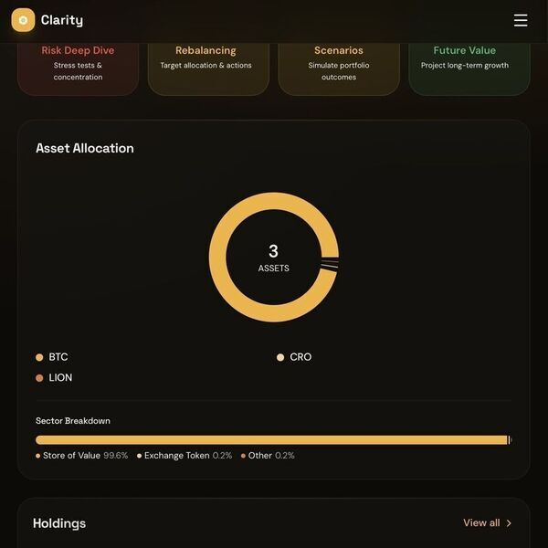 Crypto Clarity AI Screenshot 4