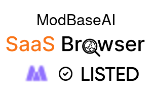 ModBaseAI - SaaS Browser Verified Badge
