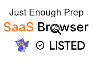 Just Enough Prep - SaaS Browser Verified Badge