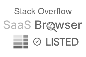 Stack Overflow - SaaS Browser Verified Badge