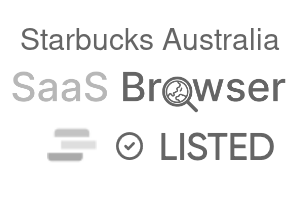 Starbucks Australia - SaaS Browser Verified Badge