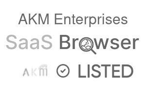 AKM Enterprises - SaaS Browser Verified Badge