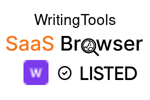 WritingTools - SaaS Browser Verified Badge