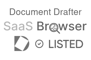 Document Drafter - SaaS Browser Verified Badge