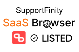 SupportFinity - SaaS Browser Verified Badge