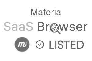 Materia - SaaS Browser Verified Badge