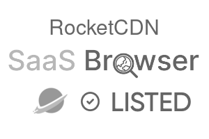 RocketCDN - SaaS Browser Verified Badge