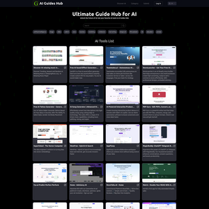 AI Guides Hub Screenshot
