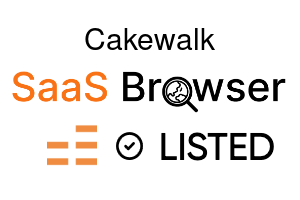 Cakewalk - SaaS Browser Verified Badge