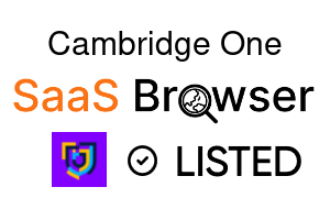 Cambridge One - SaaS Browser Verified Badge
