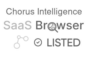 Chorus Intelligence - SaaS Browser Verified Badge
