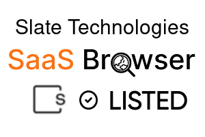 Slate Technologies - SaaS Browser Verified Badge