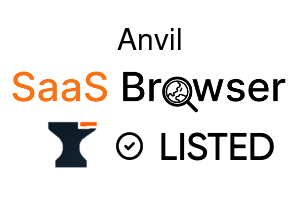 Anvil - SaaS Browser Verified Badge