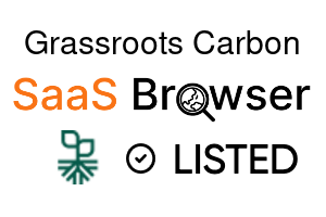 Grassroots Carbon - SaaS Browser Verified Badge