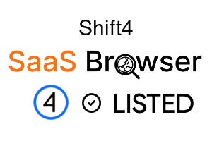 Shift4 - SaaS Browser Verified Badge