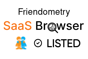 Friendometry - SaaS Browser Verified Badge