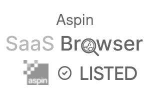 Aspin - SaaS Browser Verified Badge