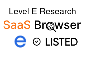 Level E Research - SaaS Browser Verified Badge