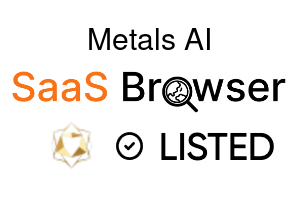 Metals AI - SaaS Browser Verified Badge