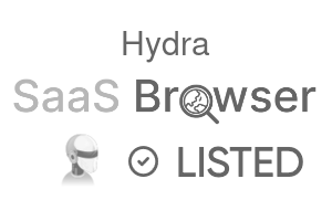 Hydra - SaaS Browser Verified Badge