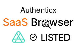 Authenticx - SaaS Browser Verified Badge