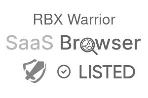 RBX Warrior - SaaS Browser Verified Badge