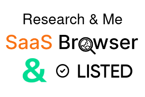 Research & Me - SaaS Browser Verified Badge