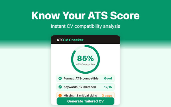 ATS CV Checker Screenshot 1