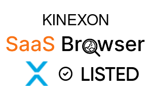 KINEXON - SaaS Browser Verified Badge