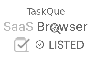 TaskQue - SaaS Browser Verified Badge