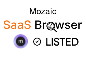 Mozaic - SaaS Browser Verified Badge