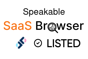 Speakable - SaaS Browser Verified Badge