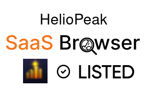 HelioPeak - SaaS Browser Verified Badge