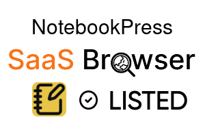 NotebookPress - SaaS Browser Verified Badge