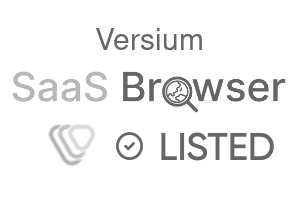 Versium - SaaS Browser Verified Badge