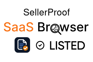 SellerProof - SaaS Browser Verified Badge